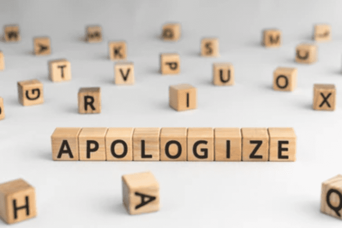 apologize 意味 読み方 使い方 apologize to 人 for 例文