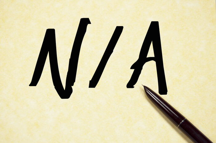 n/a 意味 エクセル 略語 ビジネス 対義語